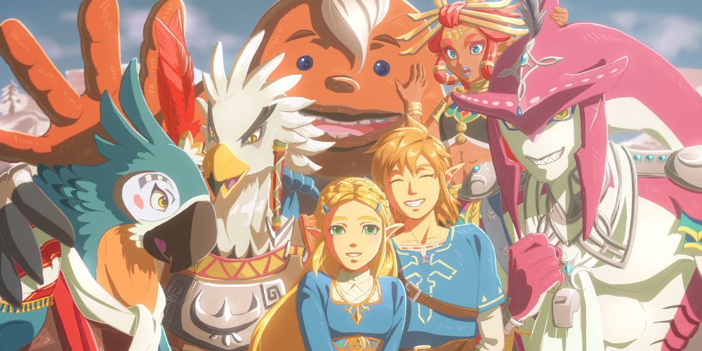 The Legend of Zelda Breath of the Wild art